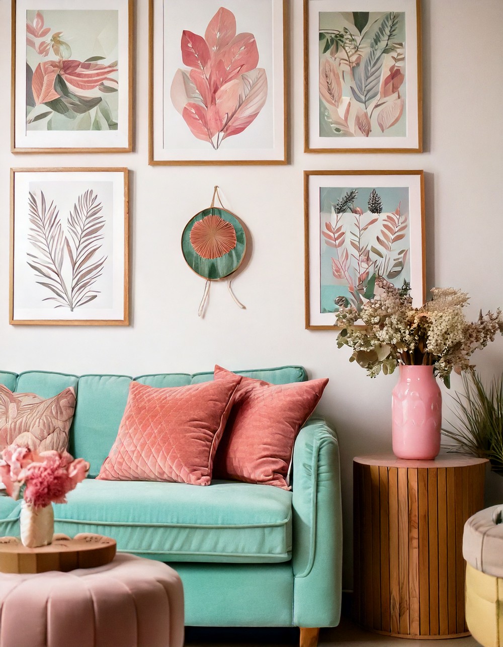 Whimsical Wall Art Ideas for a Girly Apartment