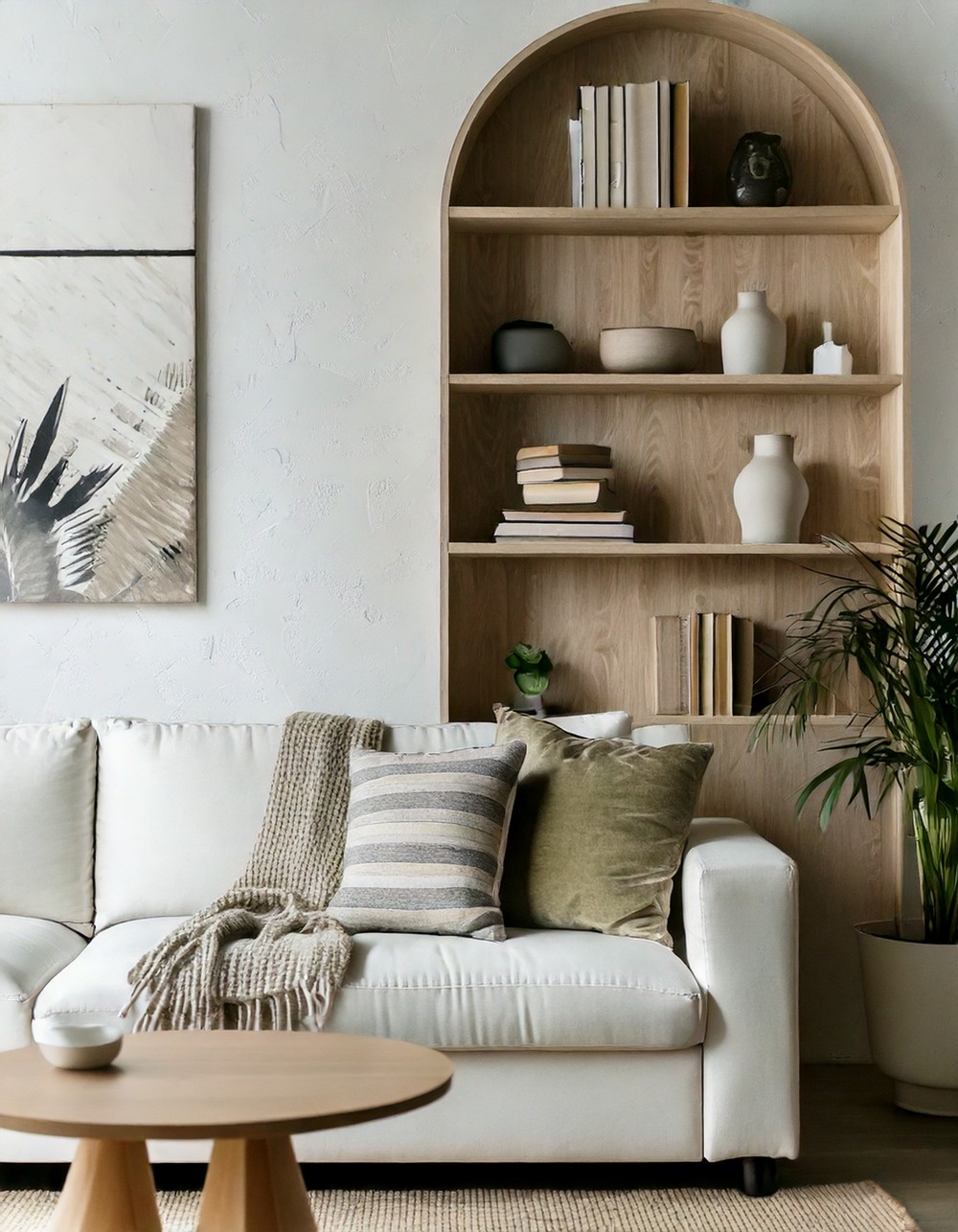 White Sofa Decor Ideas for Your Walls
