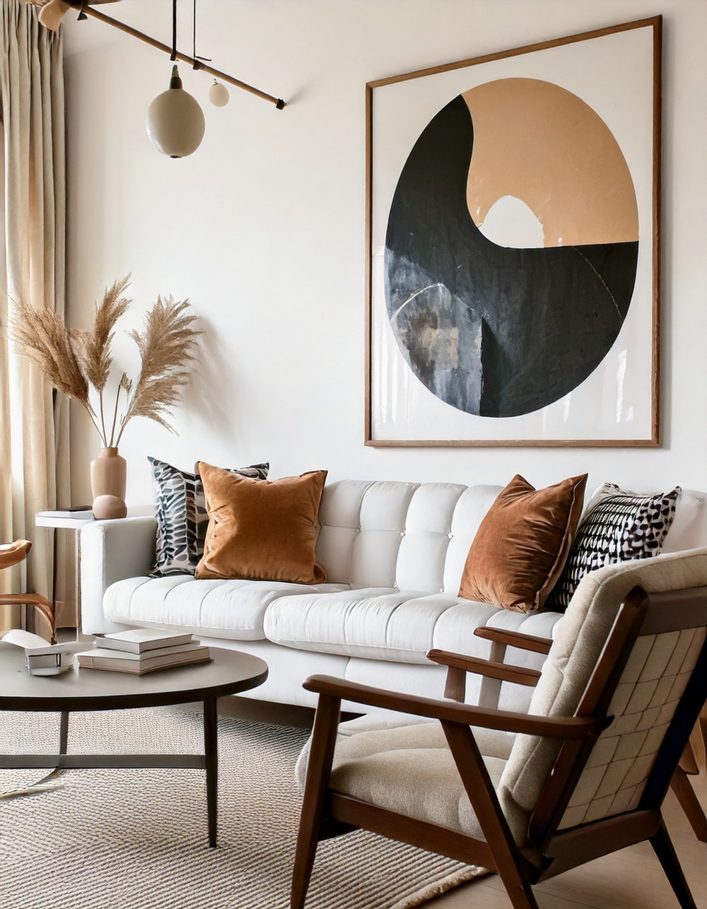 White Sofa Decorating Idea