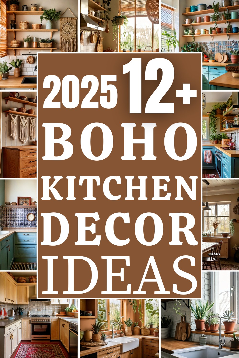13 Boho Kitchen Decor Ideas