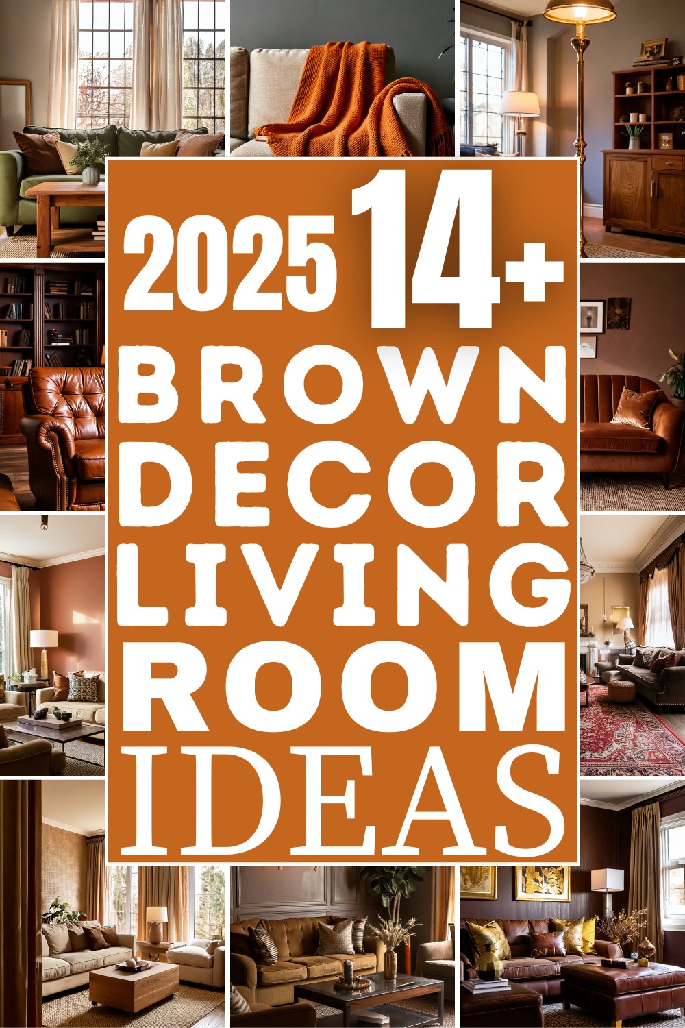 15 Brown Decor Living Room Ideas