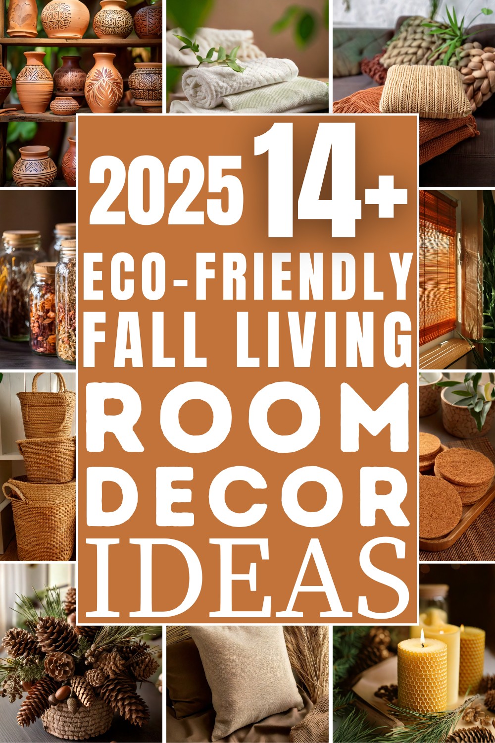 15 Eco-Friendly Fall Living Room Decor Ideas