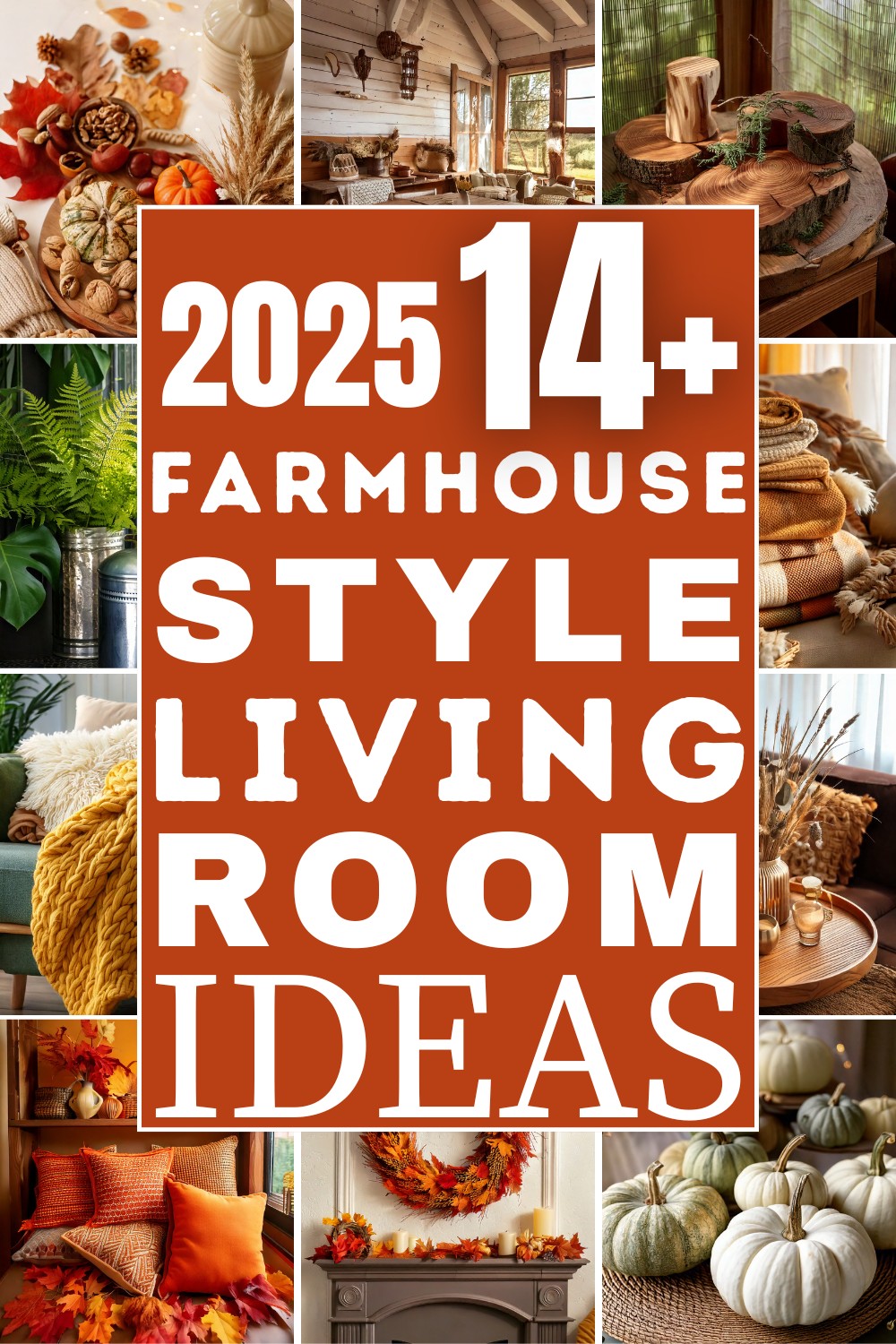 15 Farmhouse Style Living Room Ideas