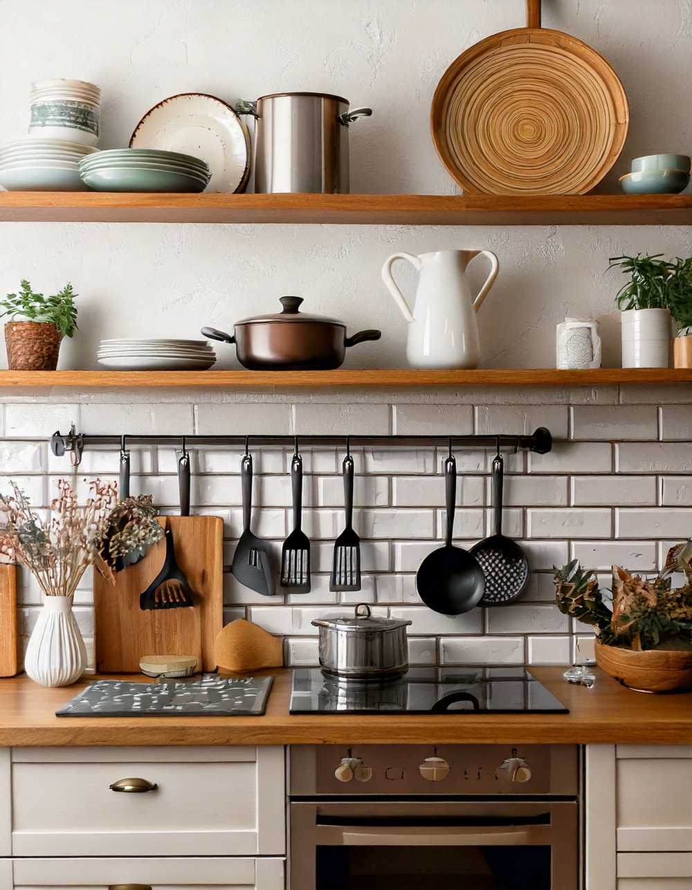 Antique Kitchenware Display