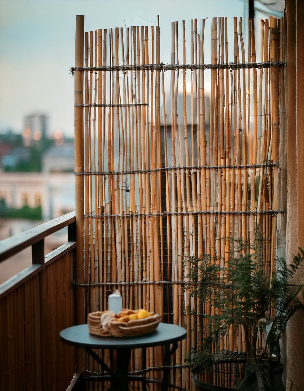 Bamboo Privacy Screen
