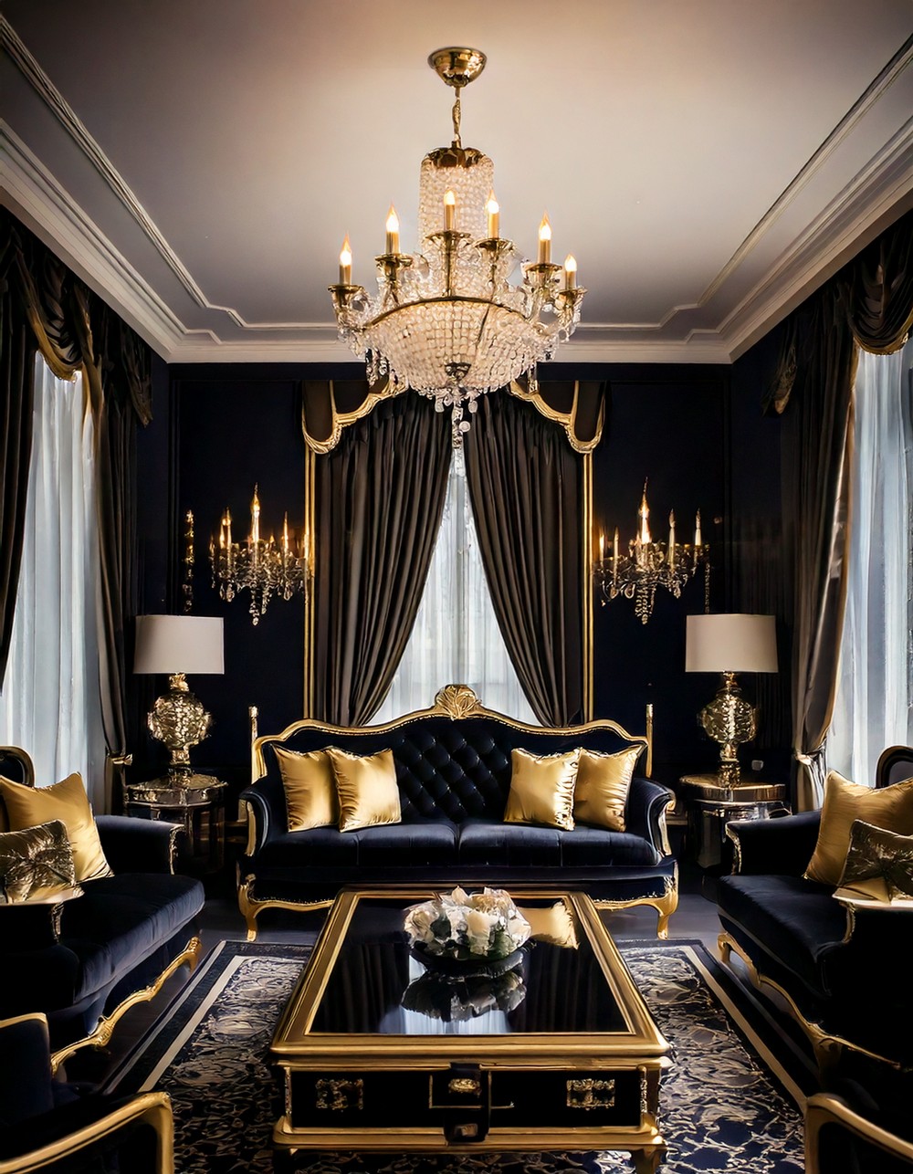 Black Velvet Curtains