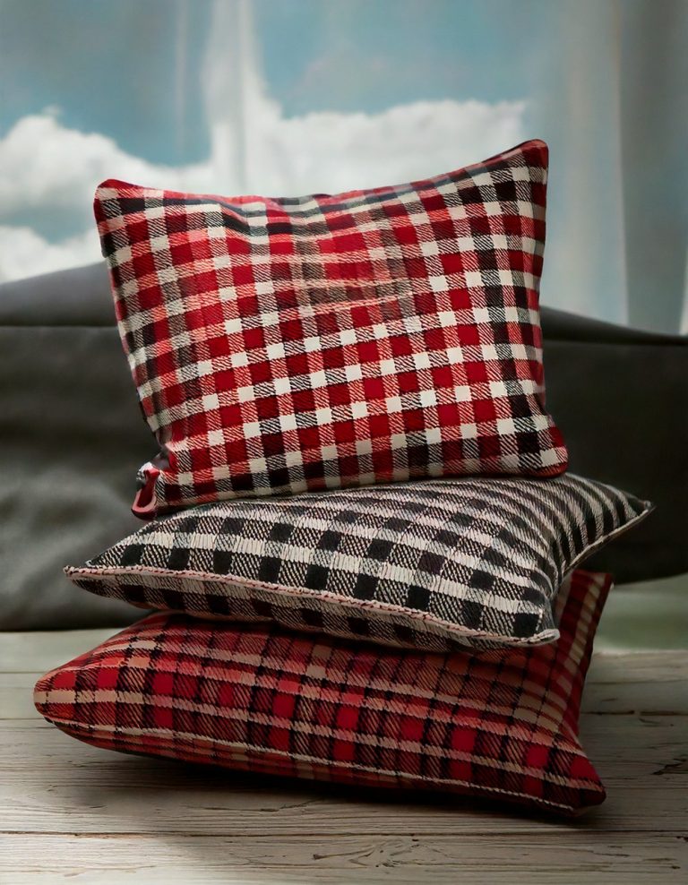 Buffalo Check Patterned Pillows