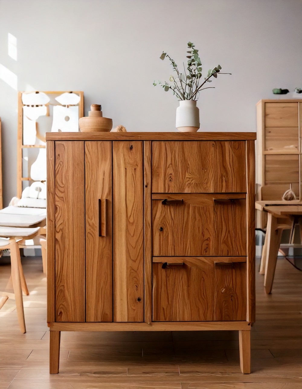 Choose Clean-Lined Wooden Furniture