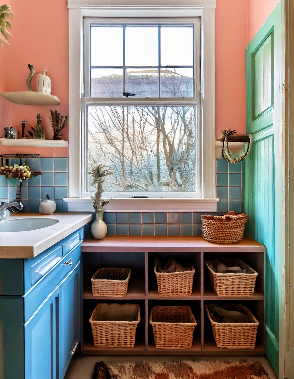 Coral and Aqua Storage Solutions