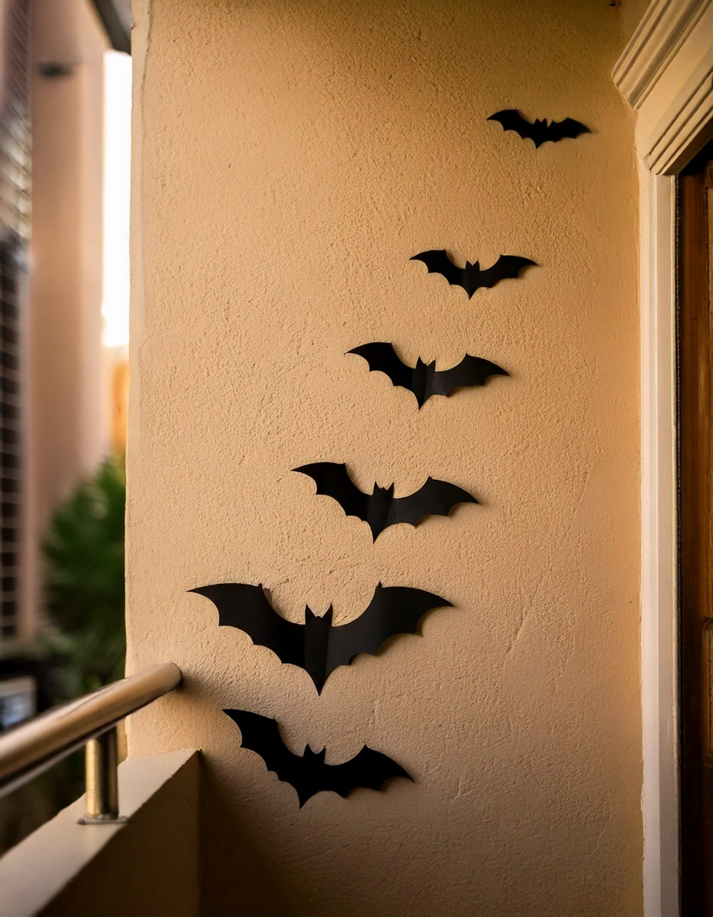 Creepy Crawling Bat Decals