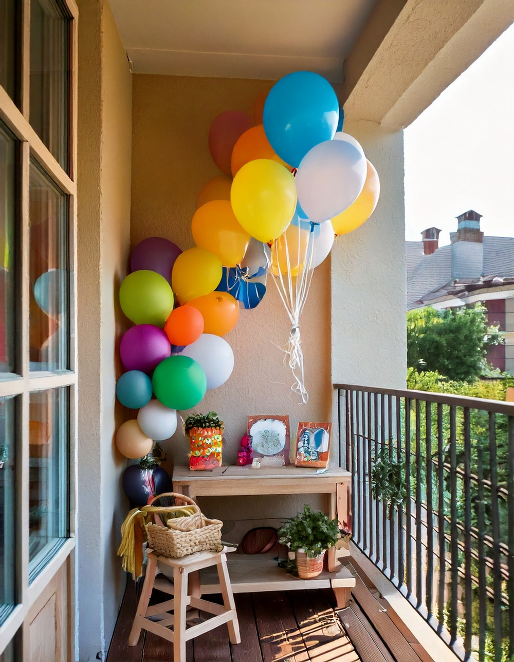 DIY Photo Booth Corner