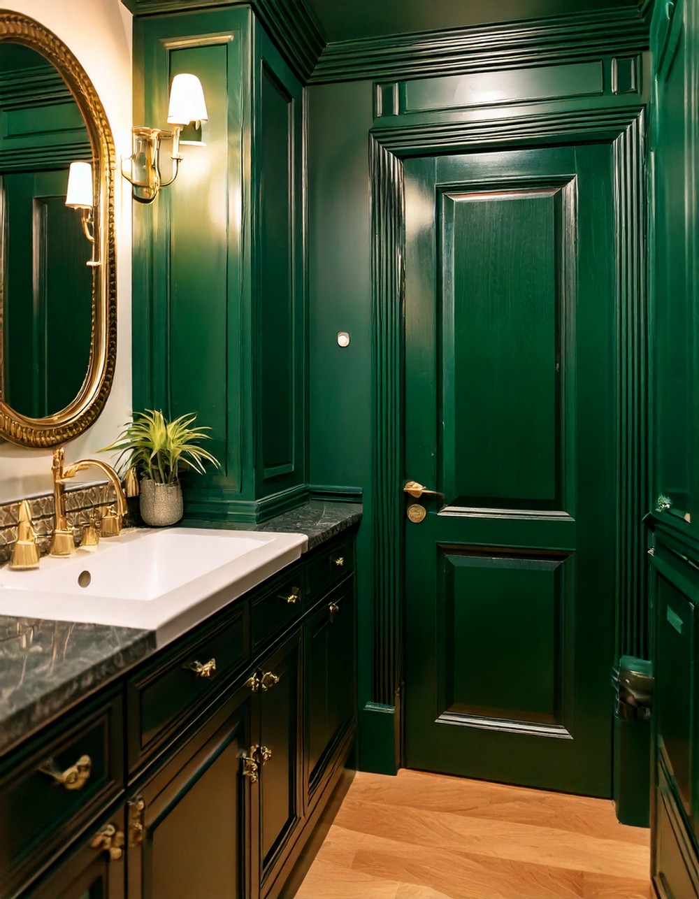 Deep Forest Green for a Bold Statement