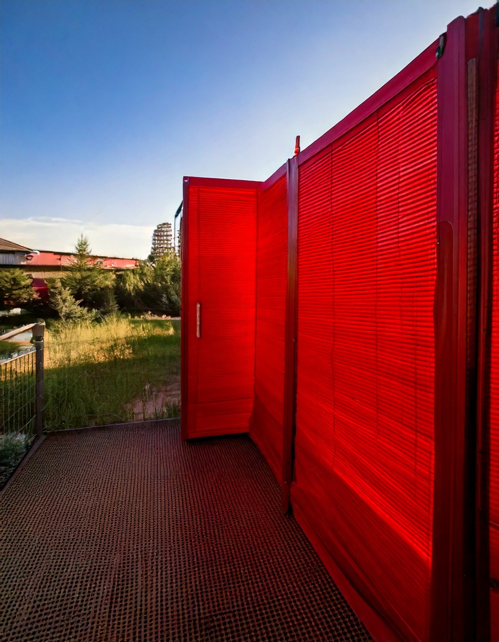 Deep Red Thermal Blackout Panels