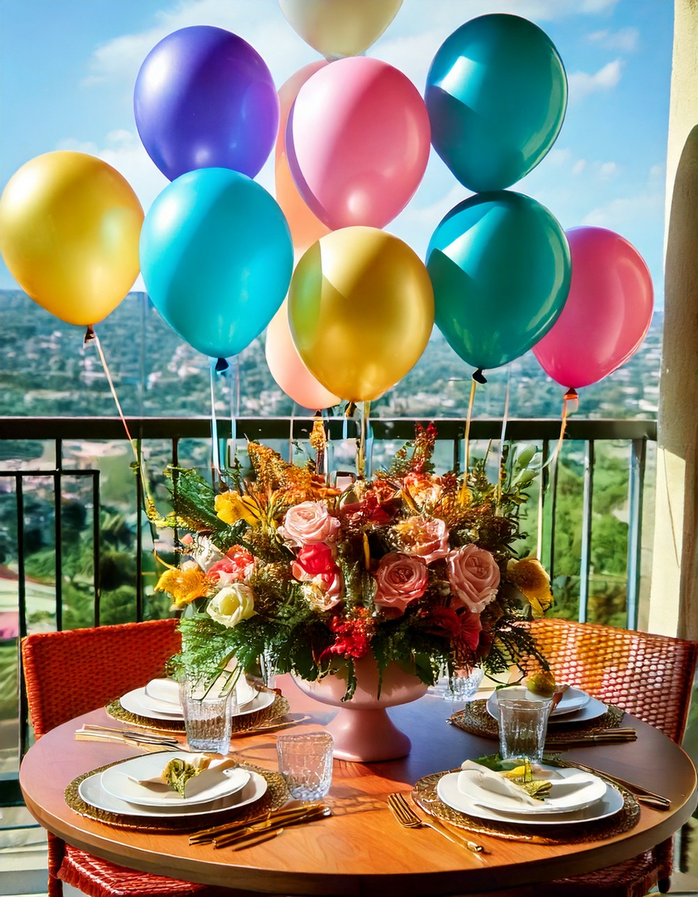 Floral Table Centerpiece