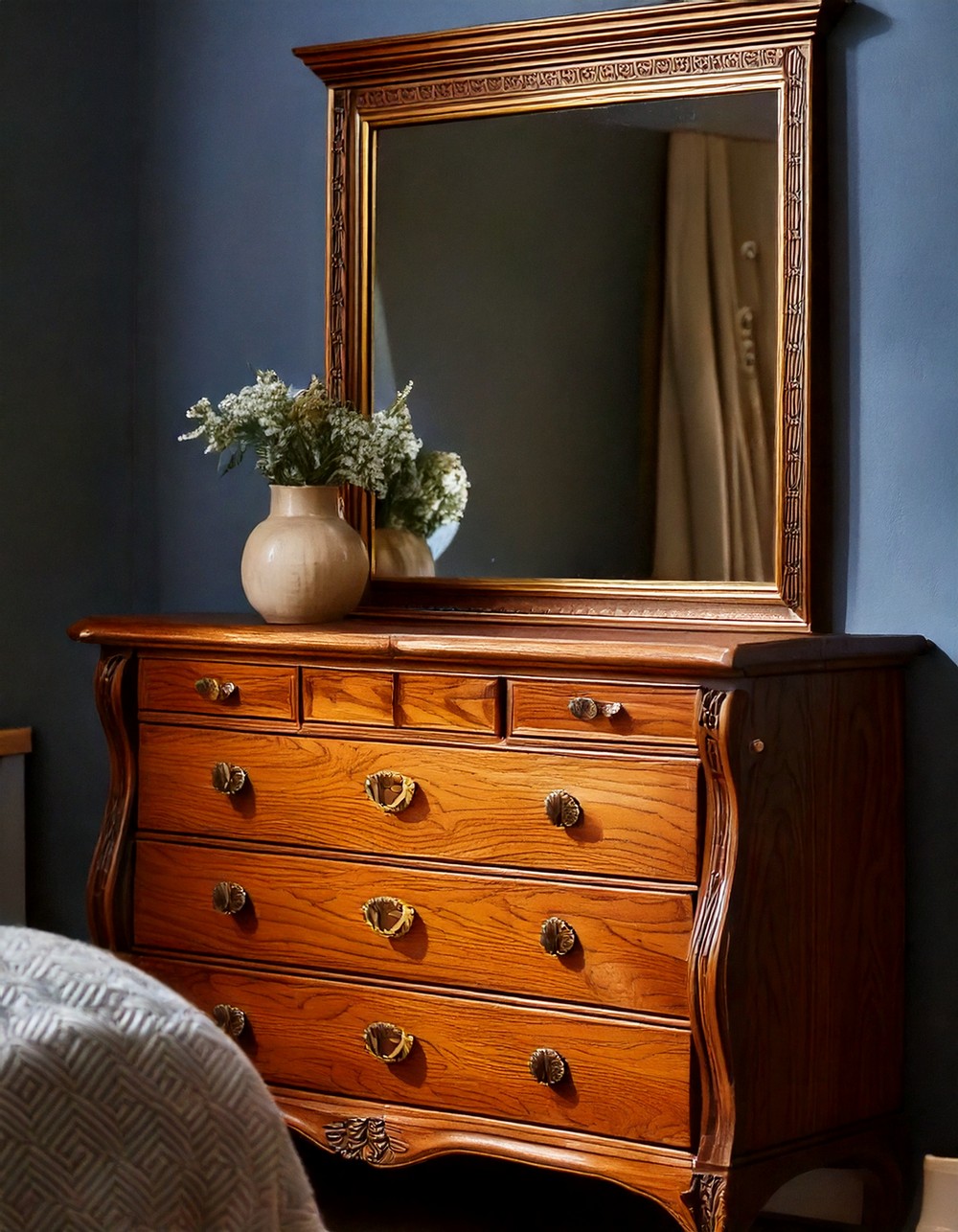 Handcrafted Oak Dresser