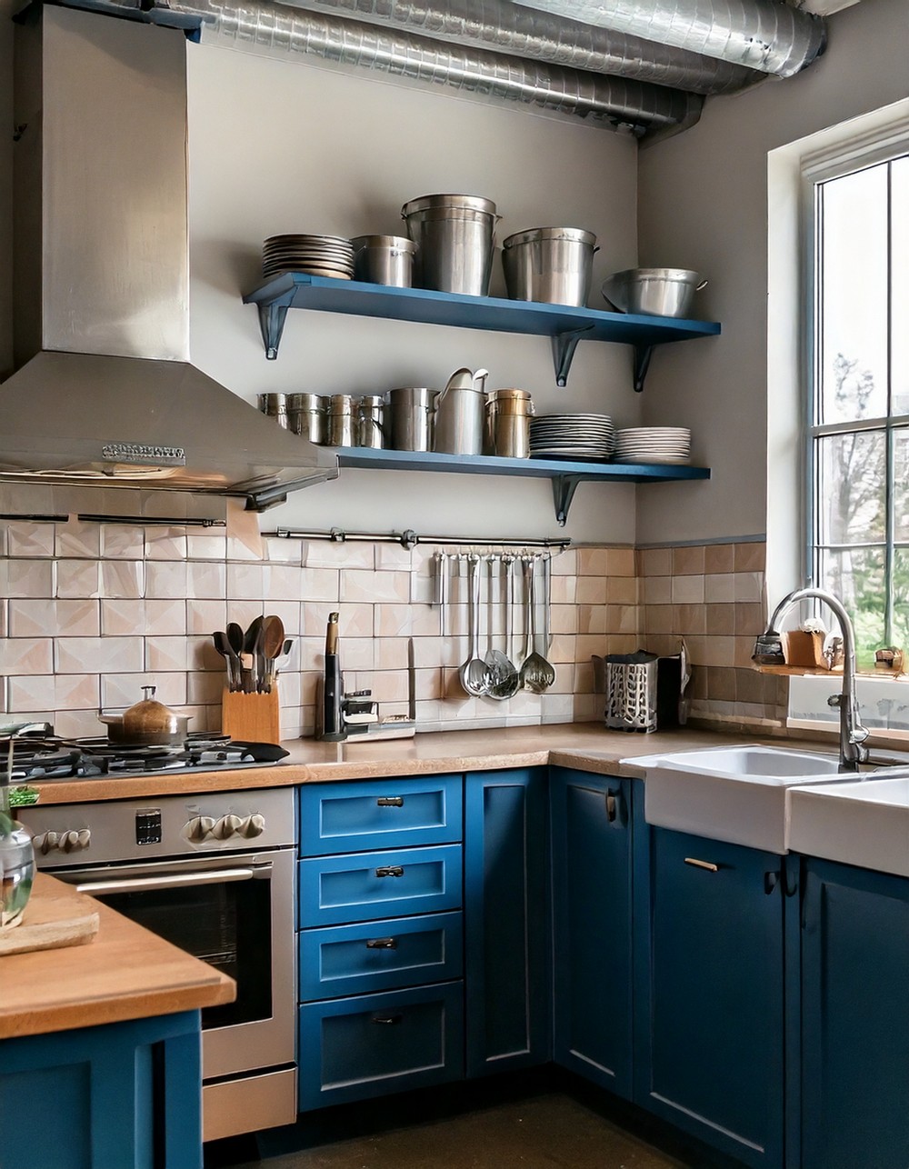 View of 12 Rustic Modern Kitchen Decor Ideas For Effortless Elegance - The Newlywed
