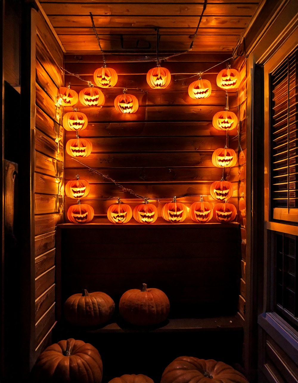 Jack-o’-Lantern String Lights