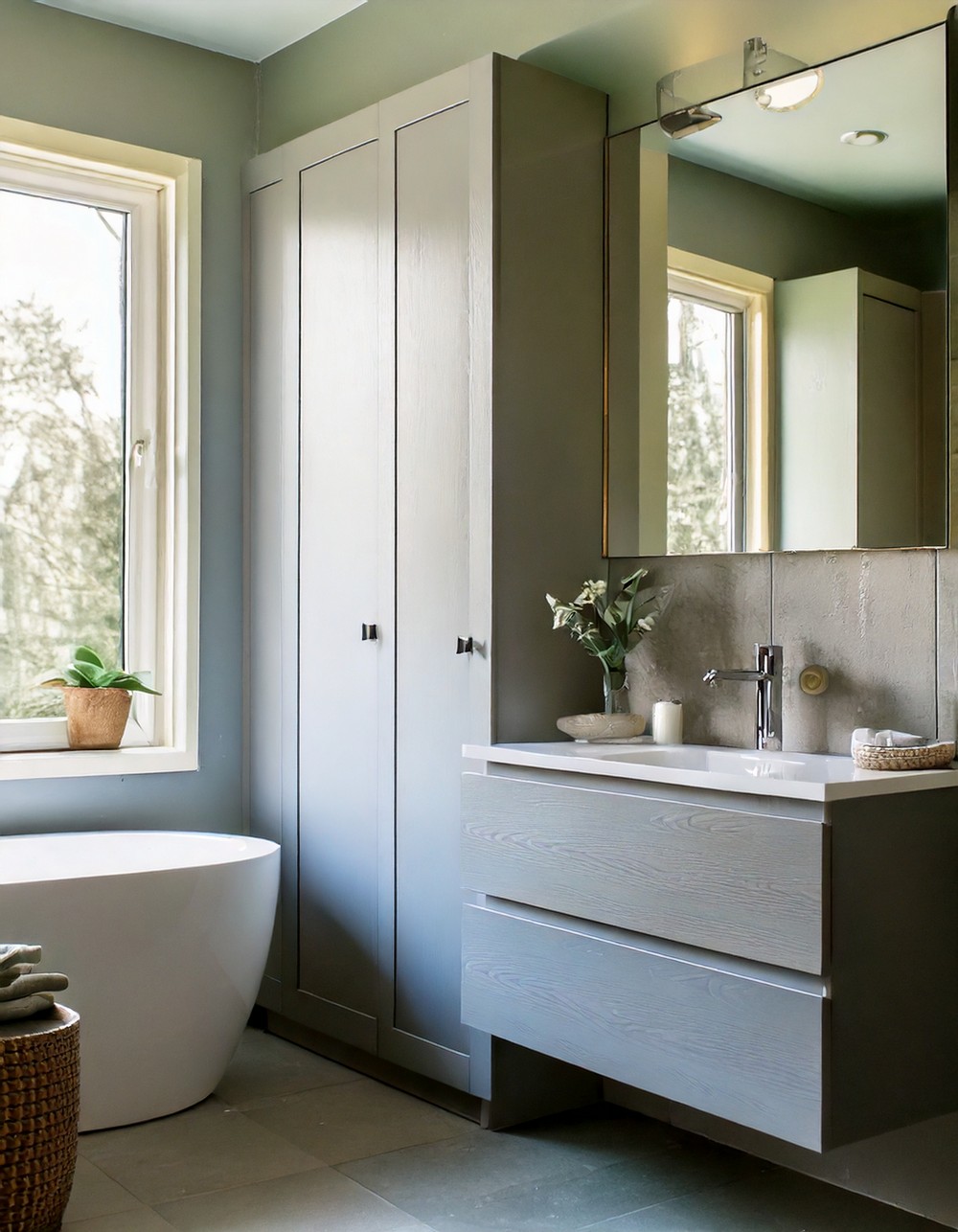 Light Gray for a Modern Touch