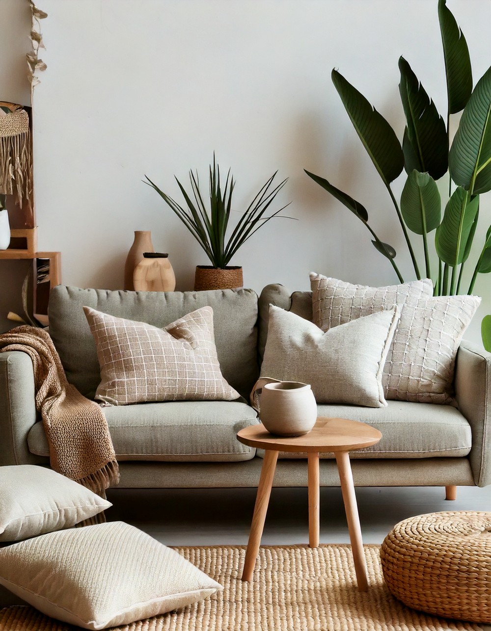 Linen Throw Pillows