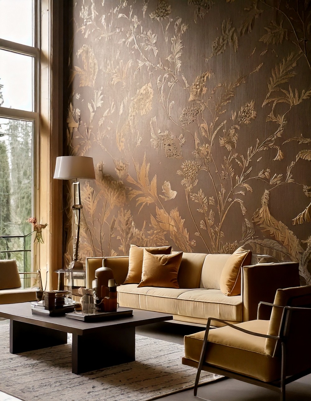 12 Luxury Wallpaper Decor Ideas For Stunning Accent Wall - The Newlywed