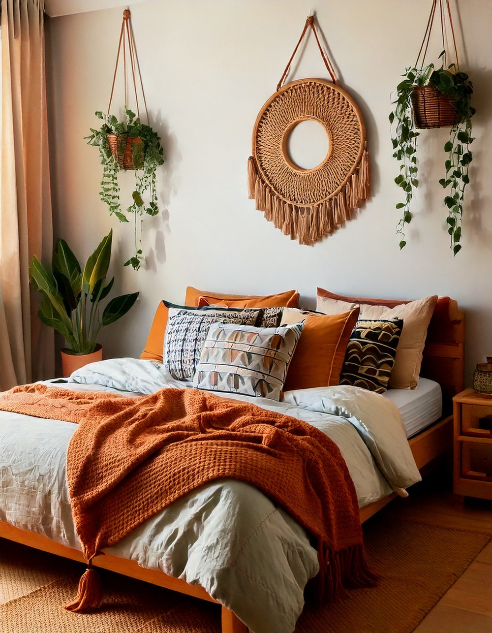 Mismatched Throw Pillows