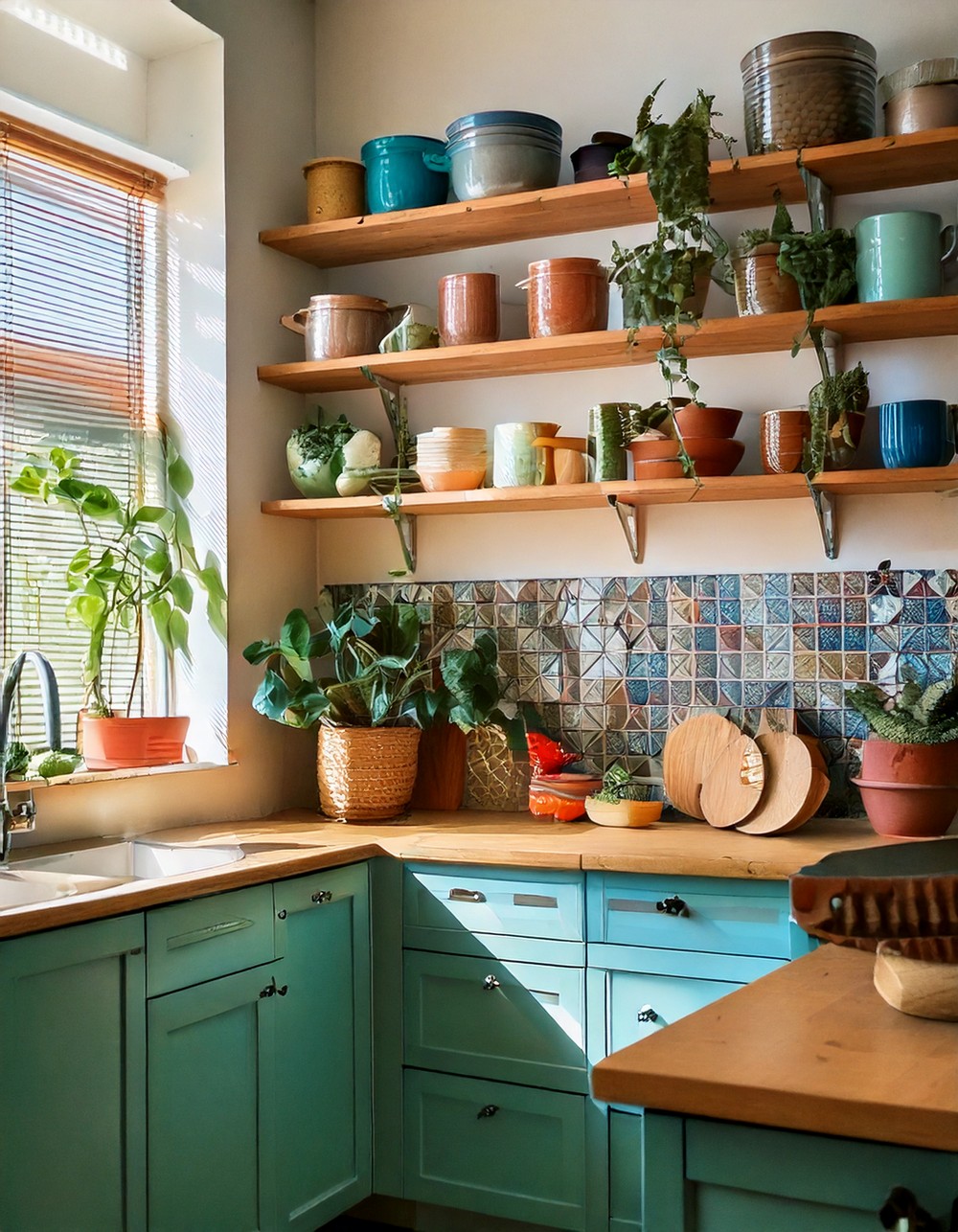 Open Shelving Style