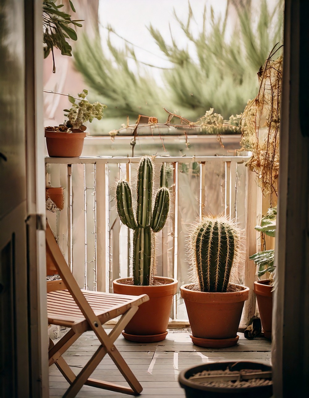 Potted Cacti