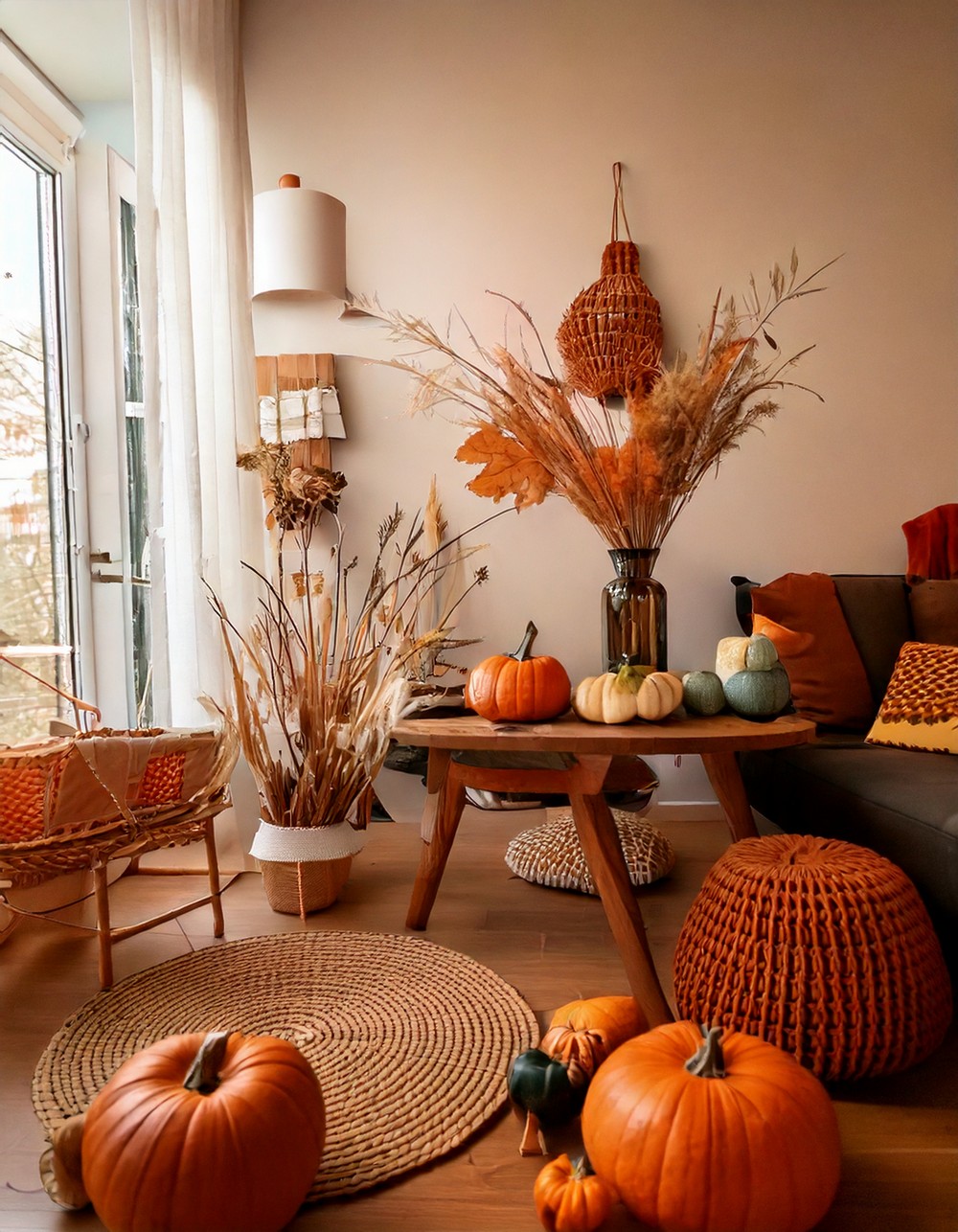Rearrange Existing Decor for a Fall Vibe