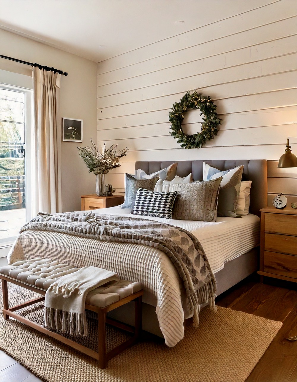 Shiplap Accent Wall