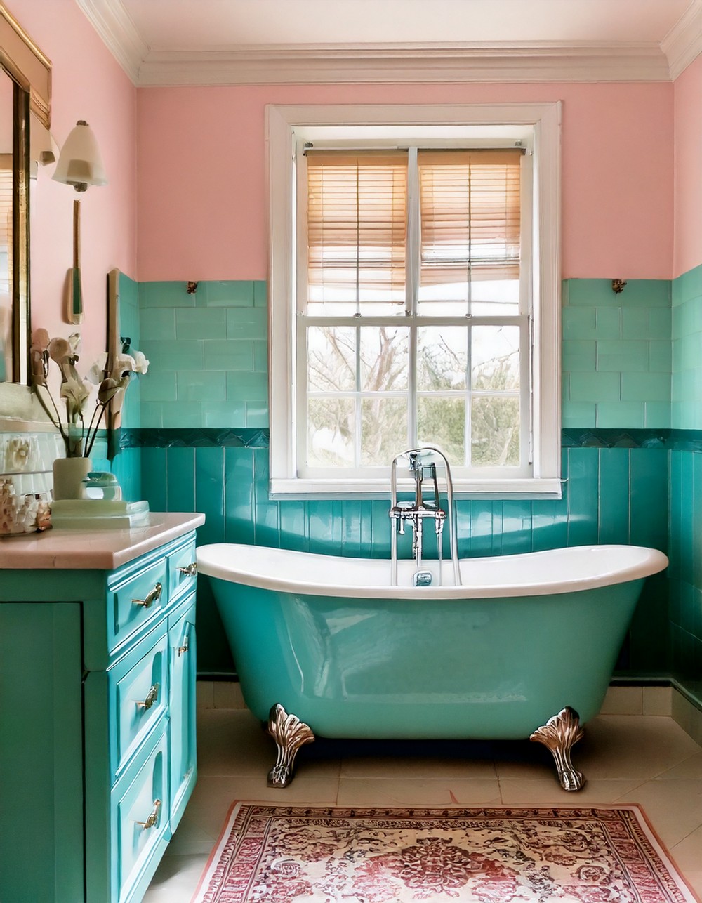 Soft Aqua Accents