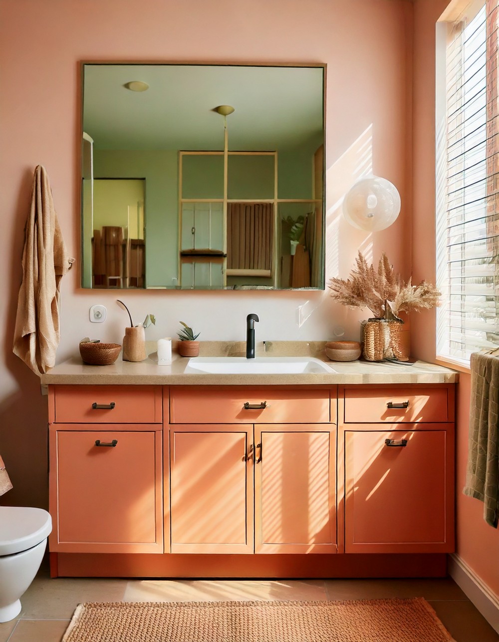 Soft Peach for a Bright Touch