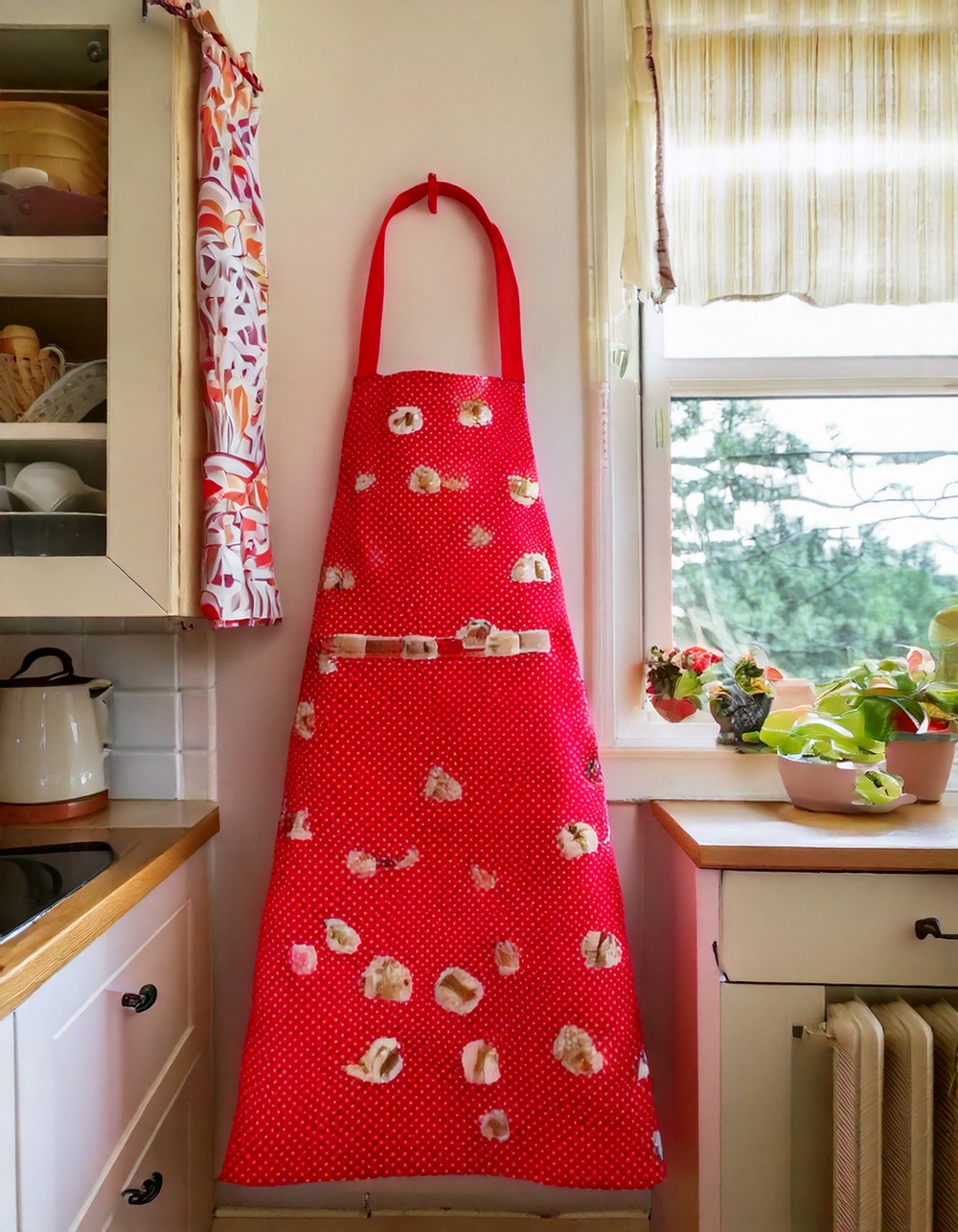 Strawberry Patchwork Apron
