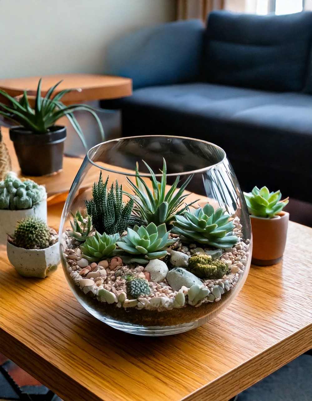 Succulent Terrarium by GlassTowns