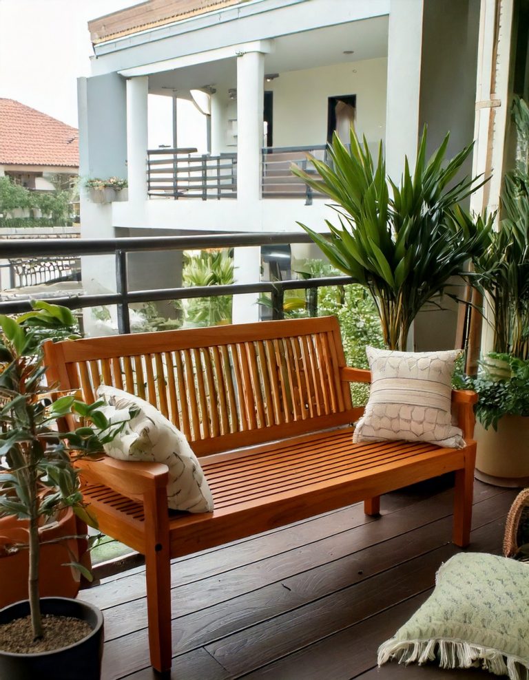Teak Wood Bench