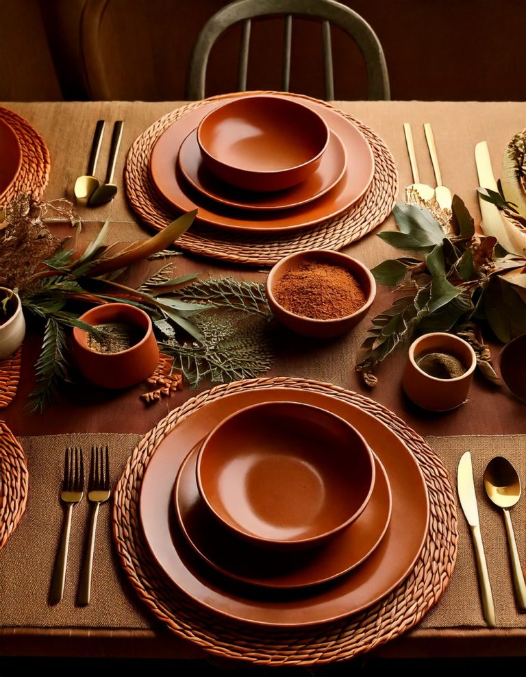 Terracotta and Earthy Tones