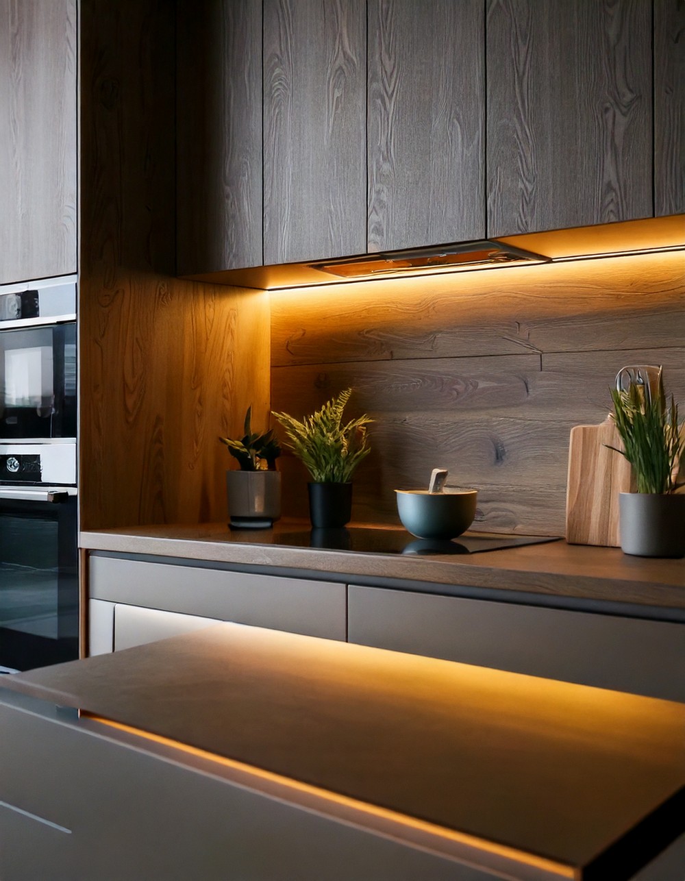 Under-cabinet LED lighting