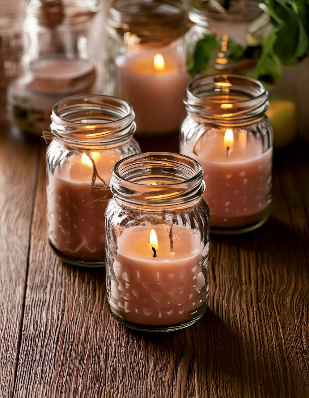 Upcycle Old Jars into Candle Holders