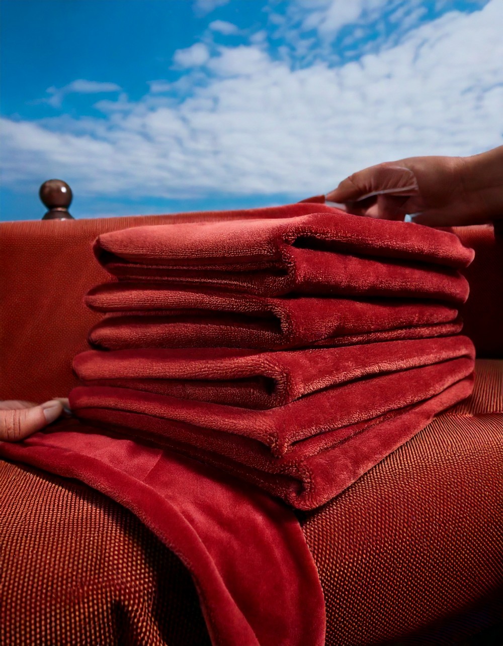 Use Velvet or Corduroy Fabrics