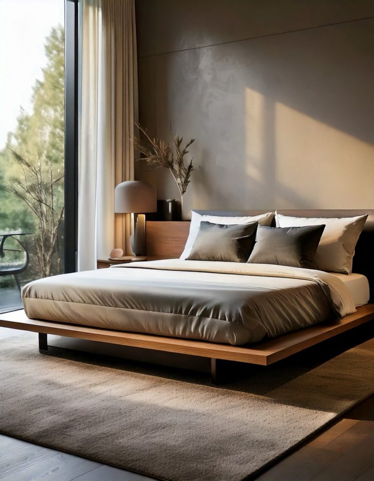 8 Modern Style Long Narrow Living Room Ideas - The Newlywed - Minimalist Platform Bed Frame Ideas