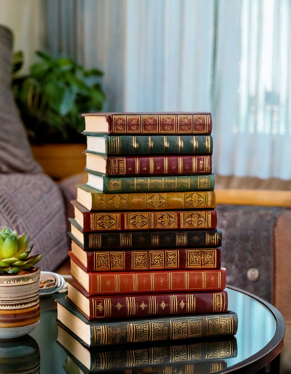 Vintage Books Stack