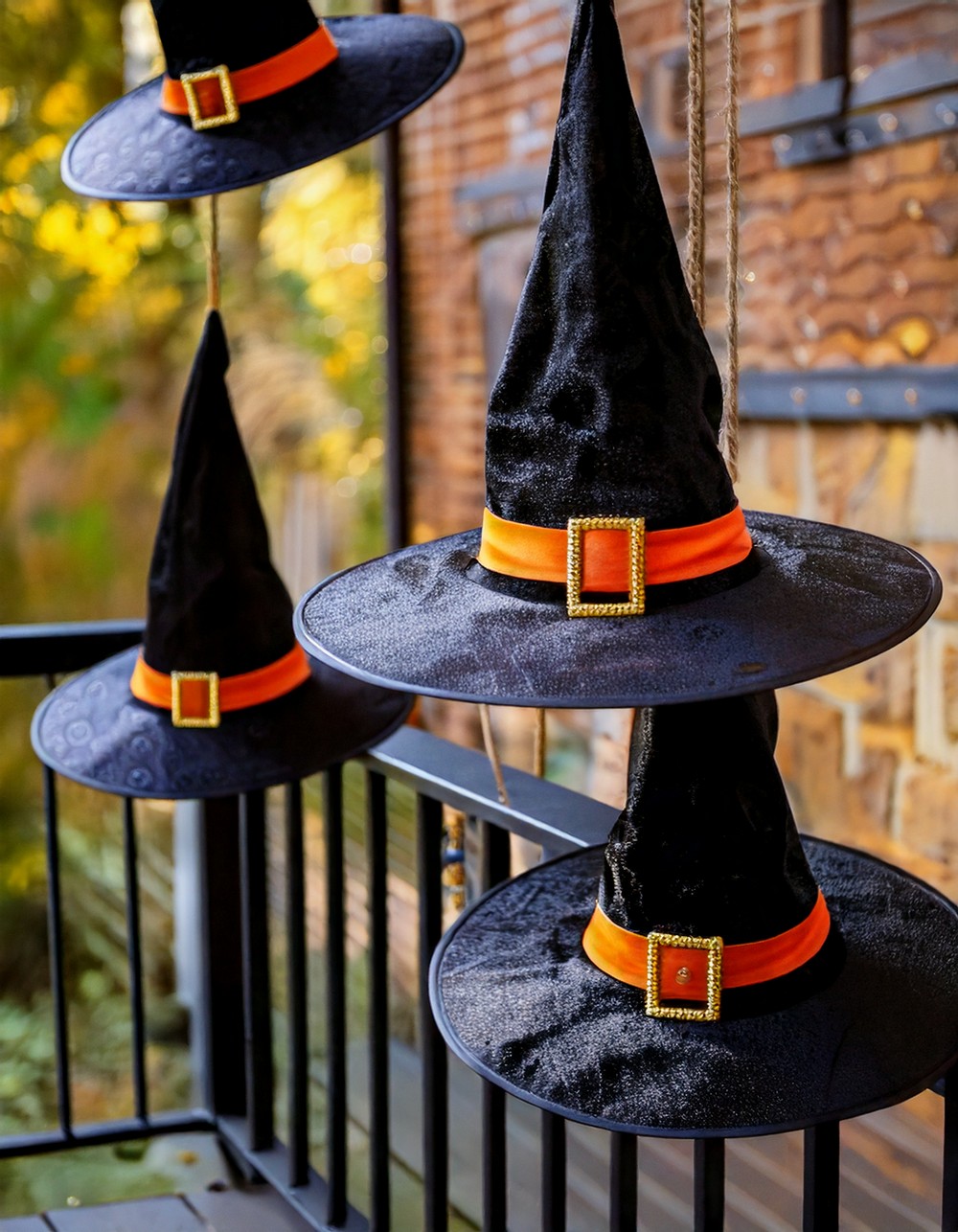Witch Hat Hanging Decorations