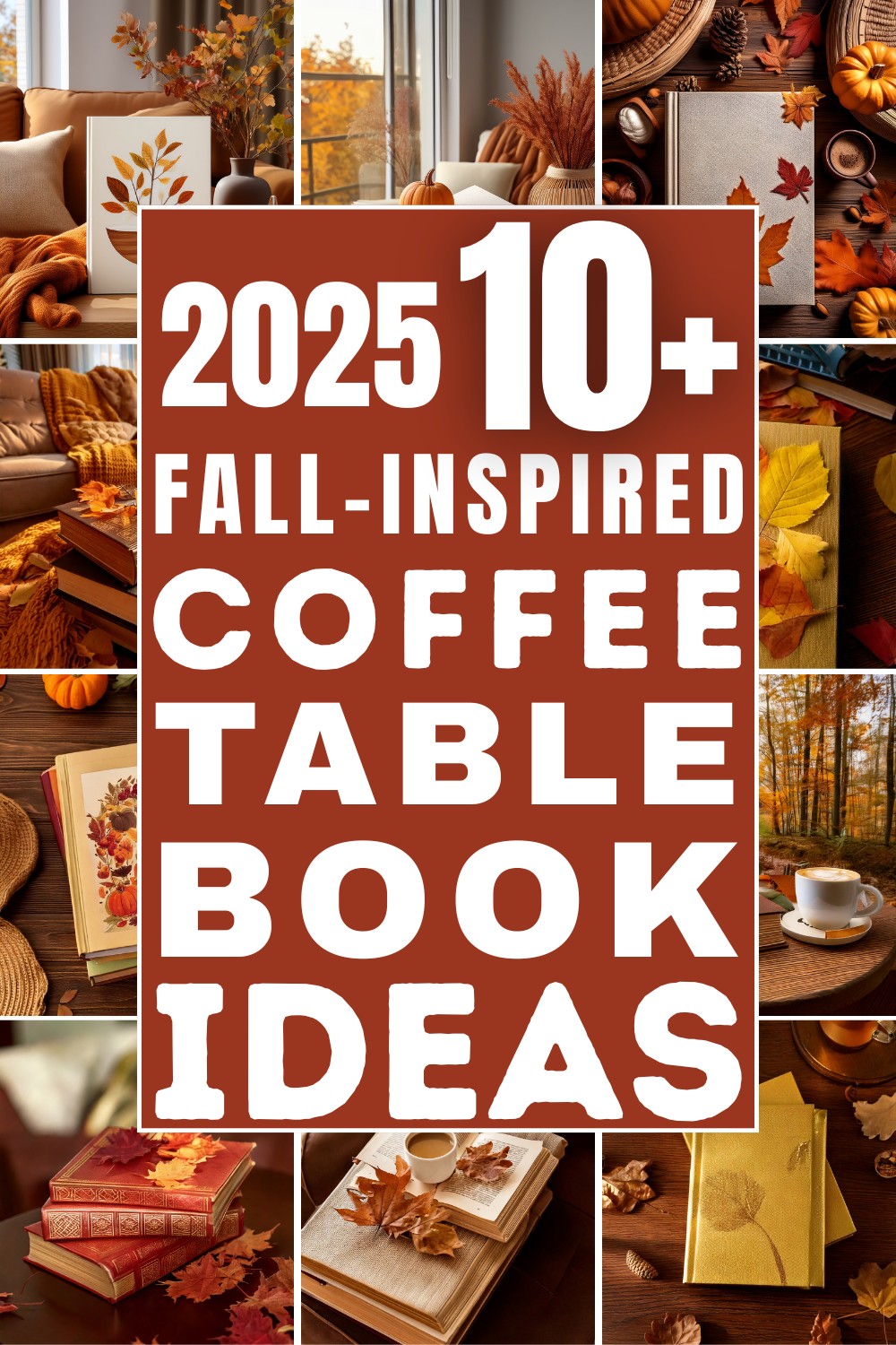 11 Fall-Inspired Coffee Table Book Ideas