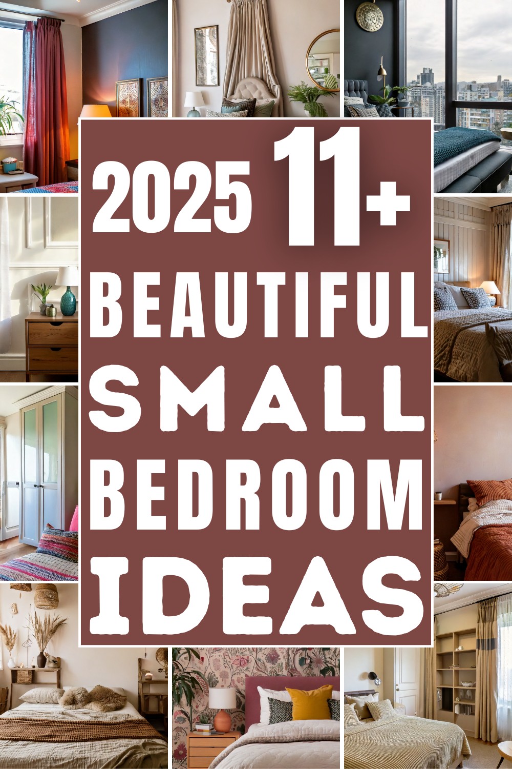 12 Stunning Small Bedroom Design Ideas to Maximize Comfor - The Newlywed