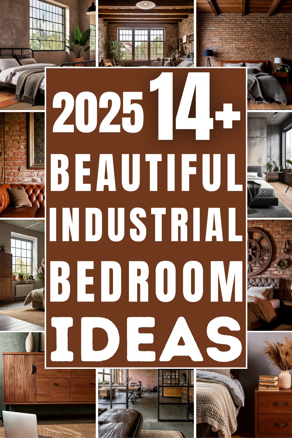 15 Beautiful Industrial Bedroom Ideas