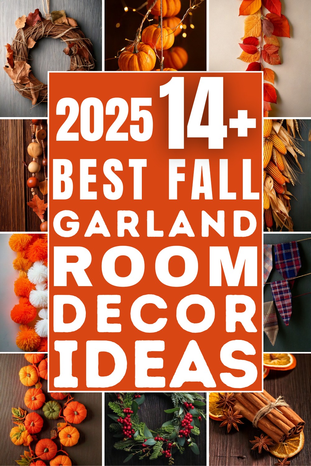 15 Best Fall Garland Living Room Decor Ideas