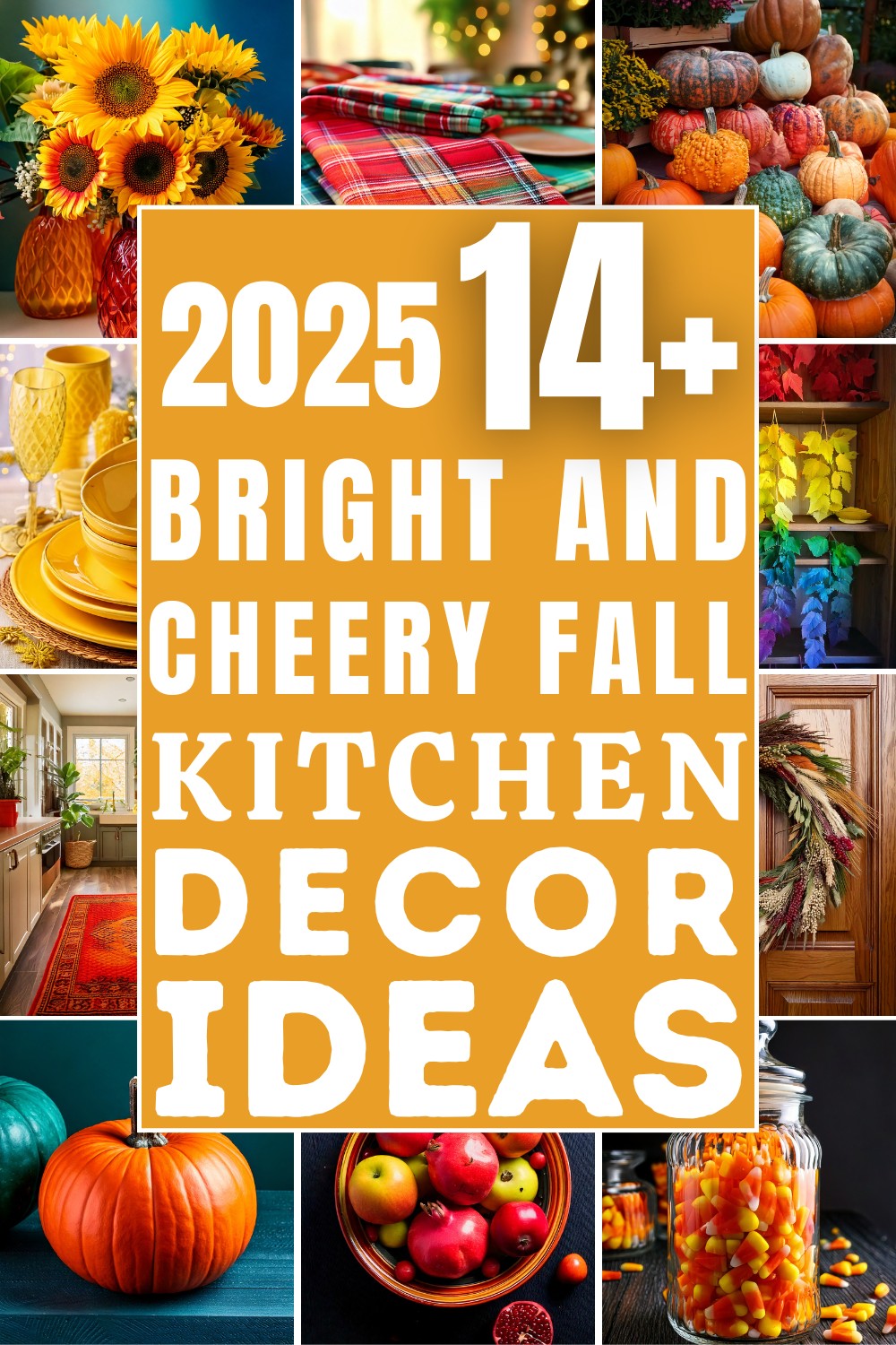15 Bright And Cheery Fall Kitchen Decor Ideas