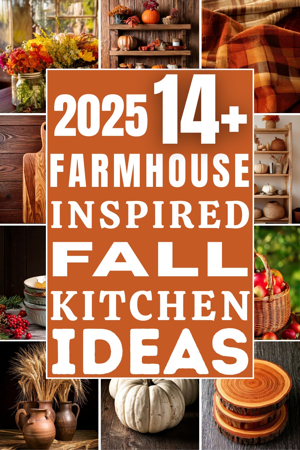15 Farmhouse-inspired Fall Kitchen Ideas