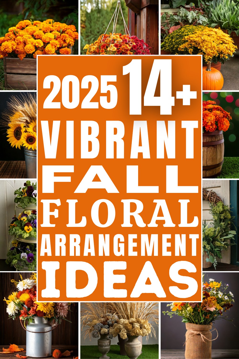 15 Vibrant Fall Floral Arrangement Ideas