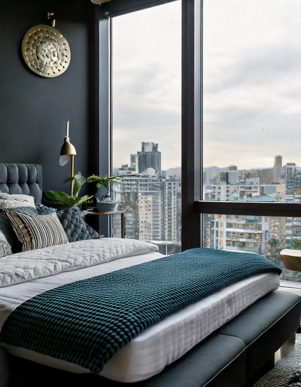 Bold Elegance: A Black Accent Wall
