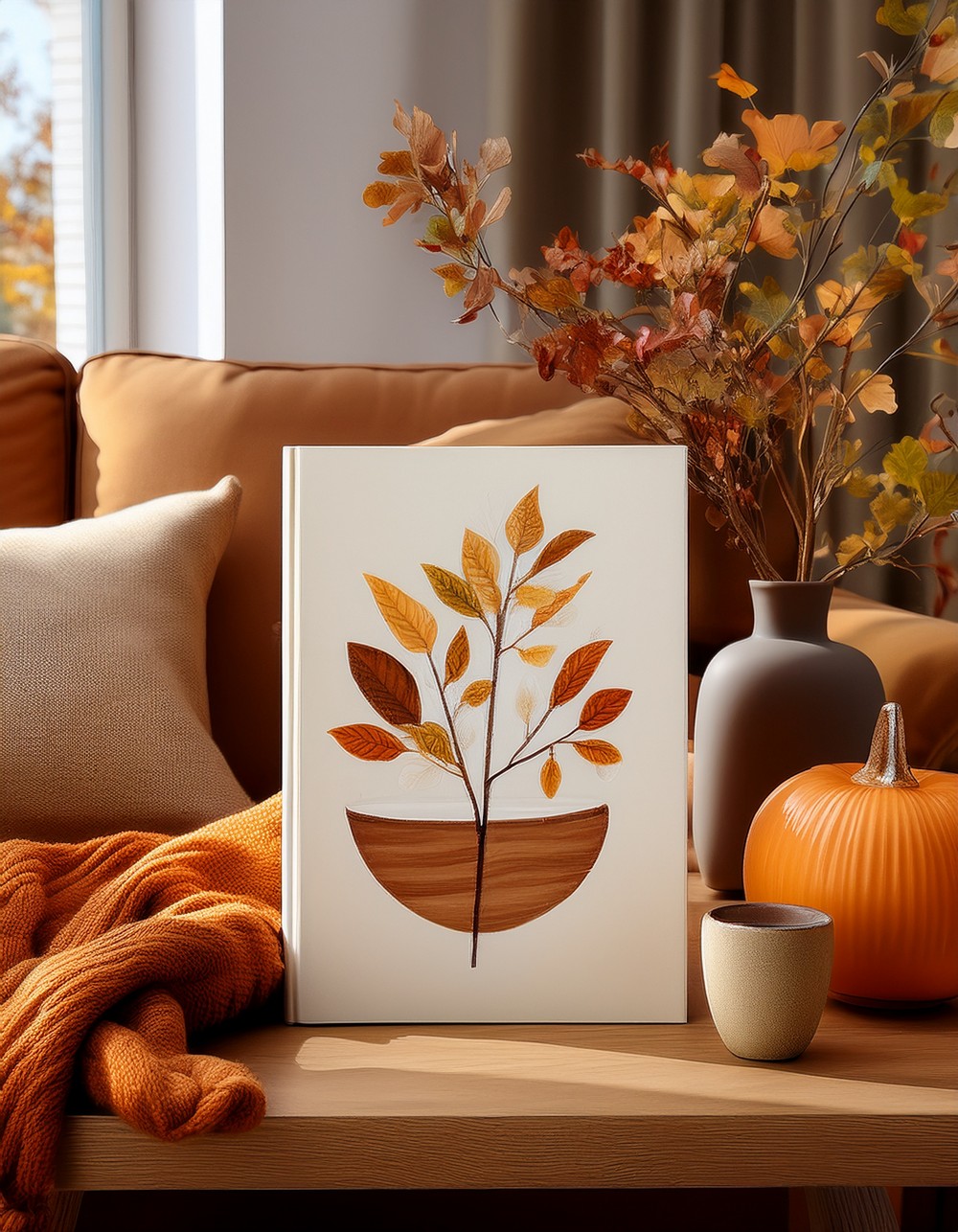 Charming Coffee Table Book on Seasonal Autumn Interiors
